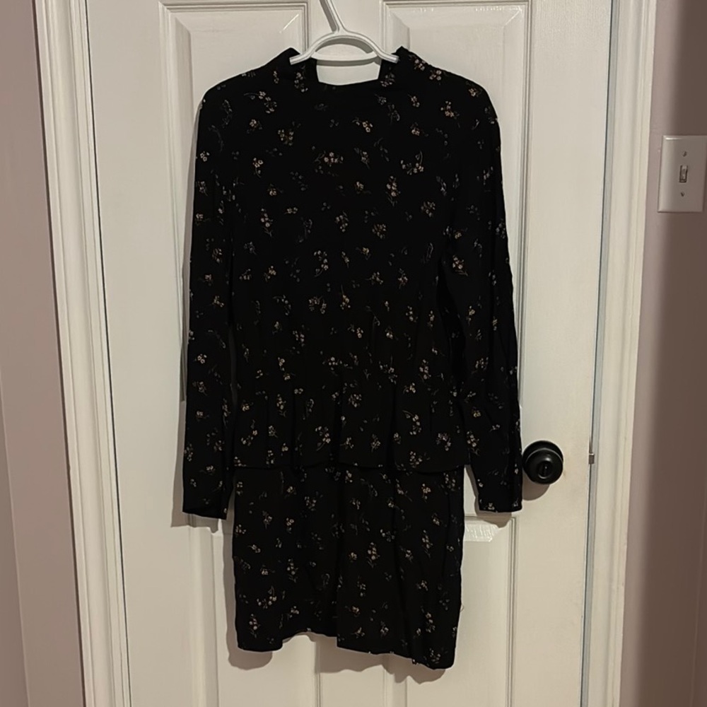 Floral Long Sleeve Dress